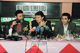 Rueda de prensa y asamblea de CC.OO. Sevilla con Antonio Gutierrez – 06