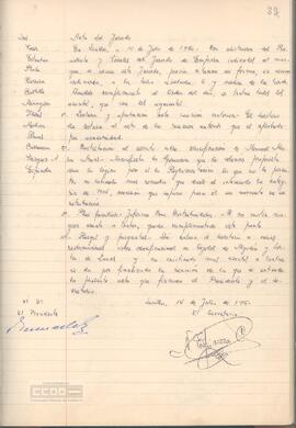 1960 (14 de julio) – Acta del Jurado