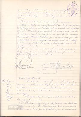 1970 (30 de junio) – Acta del Comité de Seguridad e Higiene