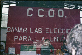 Acto - mitin de CCOO en el Pabellón de México (Sevilla) con actuaciones musicales – 02