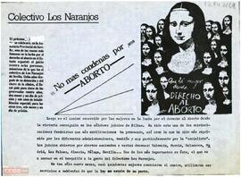 “Colectivo Los Naranjos: no más condena por aborto”. Llamamiento del Movimiento Comunista de Andalucía a la solidaridad con las mujeres procesadas