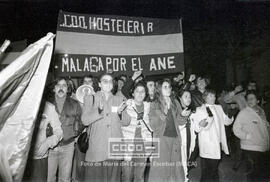 Manifestación en defensa del empleo y por el cumplimiento del ANE