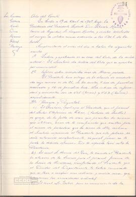 1969 (29 de abril) – Acta del Comité de Seguridad e Higiene