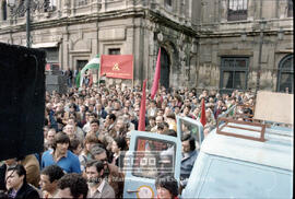 Mitin del PCA del 28F, día de Andalucía, de 1983