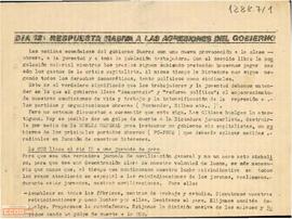 “Día 12: respuesta masiva a las agresiones del Gobierno”. Llamamiento del Comité Nacional de Catalunya de la Liga de la Juventud Comunista a la participación en la manifestaciones del día 12