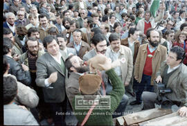 Mitin del PCA del 28F, día de Andalucía, de 1983
