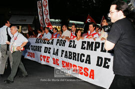 Manifestación de trabajadores de Tabacalera – 11