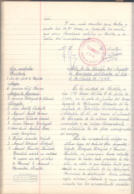 1968 (6 de julio) – Acta del Jurado