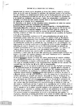 Informe sobre la incidencia de la jornada de huelga en la Universidad de Sevilla