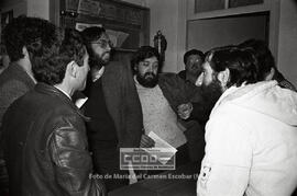 Militantes de CCOO en la sede del sindicato – 06