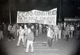 Manifestación en defensa del empleo y por el cumplimiento del ANE (Acuerdo Nacional de Empleo) – 46