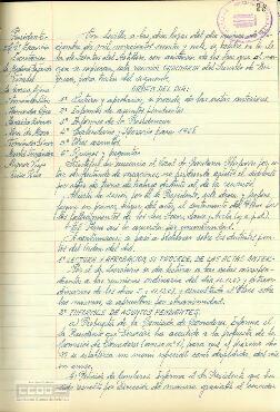 1967 (15 de diciembre),  Acta del Pleno del Jurado de Empresa