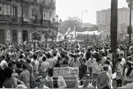 Manifestación 1o de Mayo de 1979 en Sevilla
