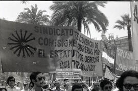Manifestación 1o de Mayo de 1979 en Sevilla