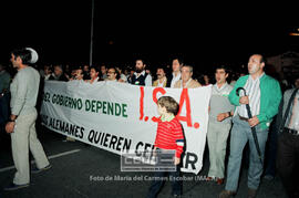 Manifestación de los trabajadores de I.S.A. – 36