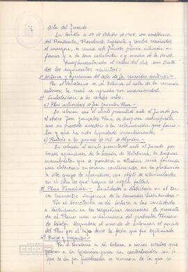 1964 (29 de octubre) – Acta del Jurado