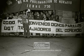 Manifestación y Concentración de Trabajadores del Comercio de Sevilla por el convenio – 07