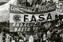 Manifestación 1o de Mayo de 1980 en Sevilla