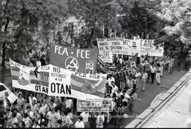 Manifestación en Sevilla del PCA contra la entrada de España en la OTAN