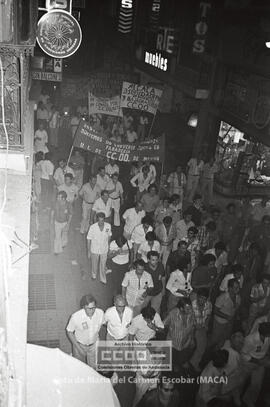 Manifestación durante una huelga general de panadería  – 15
