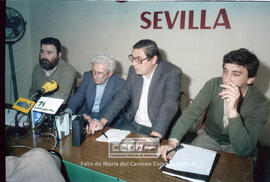 Visita de Marcelino Camacho a Sevilla