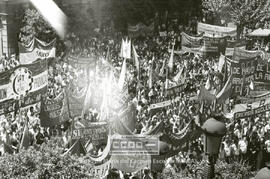 Manifestación 1o de Mayo de 1979 en Sevilla