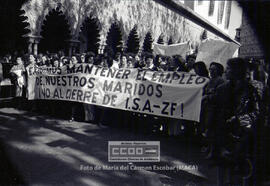 Manifestación de las mujeres de los trabajadores de ISA – 12