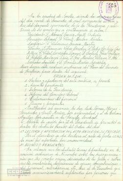 1973 (20 de diciembre),  Acta del Pleno del Jurado de Empresa