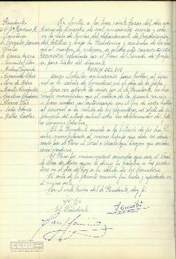 1968 (25 de noviembre),  Acta del Pleno del Jurado de Empresa