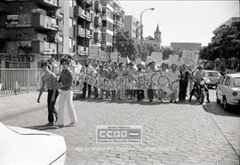 Manifestación en Sevilla de trabajadores en huelga de la empresa MASS (Alcalá) – 04