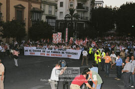 Manifestación de trabajadores de Tabacalera – 17
