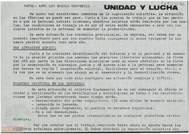 “Unidad y lucha. Metal: ante los nuevos convenios”. Comunicado del Comité del Metal del Moviment Comunista de Catalunya