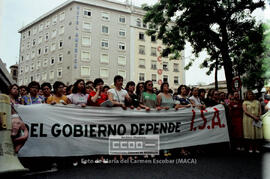 Manifestación de la mujeres de los trabajadores de ISA  – 06