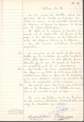 1972 (10 de noviembre) – Acta del Jurado (núm. 9)