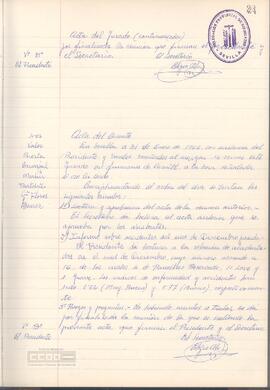 1966 (31 de enero) – Acta del Comité de Seguridad e Higiene