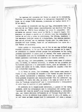 Informe sobre la situación de los trabajadores del campo en el Marco de Jerez.