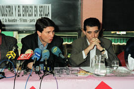 Rueda de prensa y asamblea de CC.OO. Sevilla con Antonio Gutierrez – 17