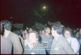 Manifestación en defensa de Nicaragua celebrada en noviembre de 1984 – 27