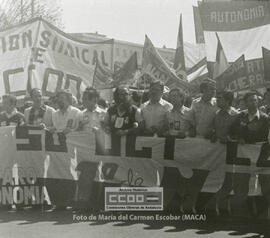 Manifestación 1o de Mayo de 1979 en Sevilla