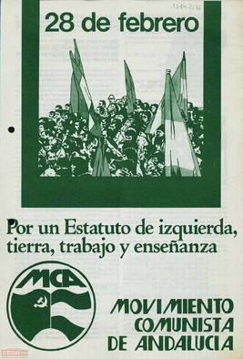 “28 de febrero. Por un Estatuto de izquierda, tierra, trabajo y enseñanza”
