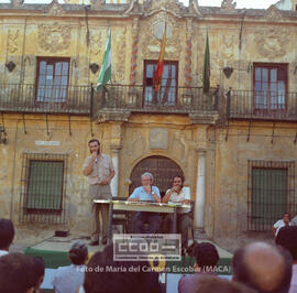 Acto de CCOO contra la OTAN en Lora del Río y murales contra la OTAN –  09