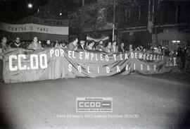 Manifestación en defensa del empleo y por el cumplimiento del ANE