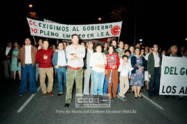 Manifestación de los trabajadores de I.S.A. – 27