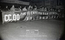 Manifestación en defensa del empleo y por el cumplimiento del ANE