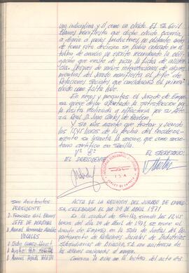 1971 (29 de abril) – Acta del Jurado