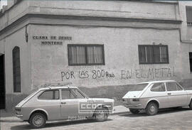 Pintadas "Por las 800 pesetas en el metal" – 02