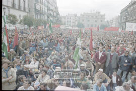 Mitin del PCA del 28F, día de Andalucía, de 1983