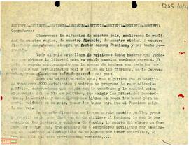 Llamamiento de la Joven Guardia Roja (filosofía) a la huelga general política