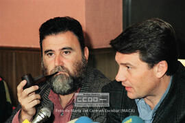 Rueda de prensa y asamblea de CC.OO. Sevilla con Antonio Gutierrez – 12