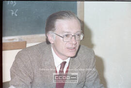 Ponencia de Nicolás Sartorius en la escuela de formación sidical, en la sede de Morería y fotos de la sede